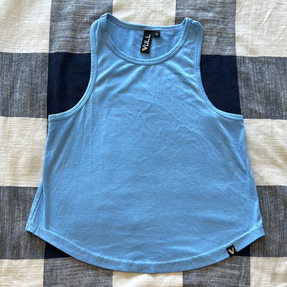 Vullaport Women's Blue Crop Top